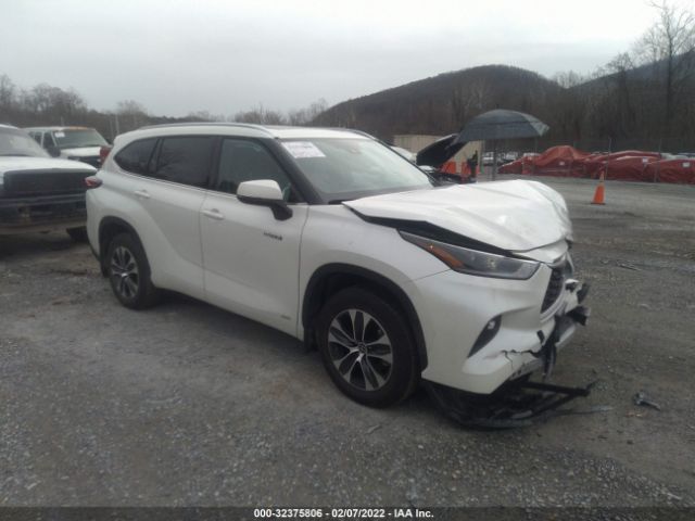 TOYOTA HIGHLANDER 2021 5tdgbrch9ms532395