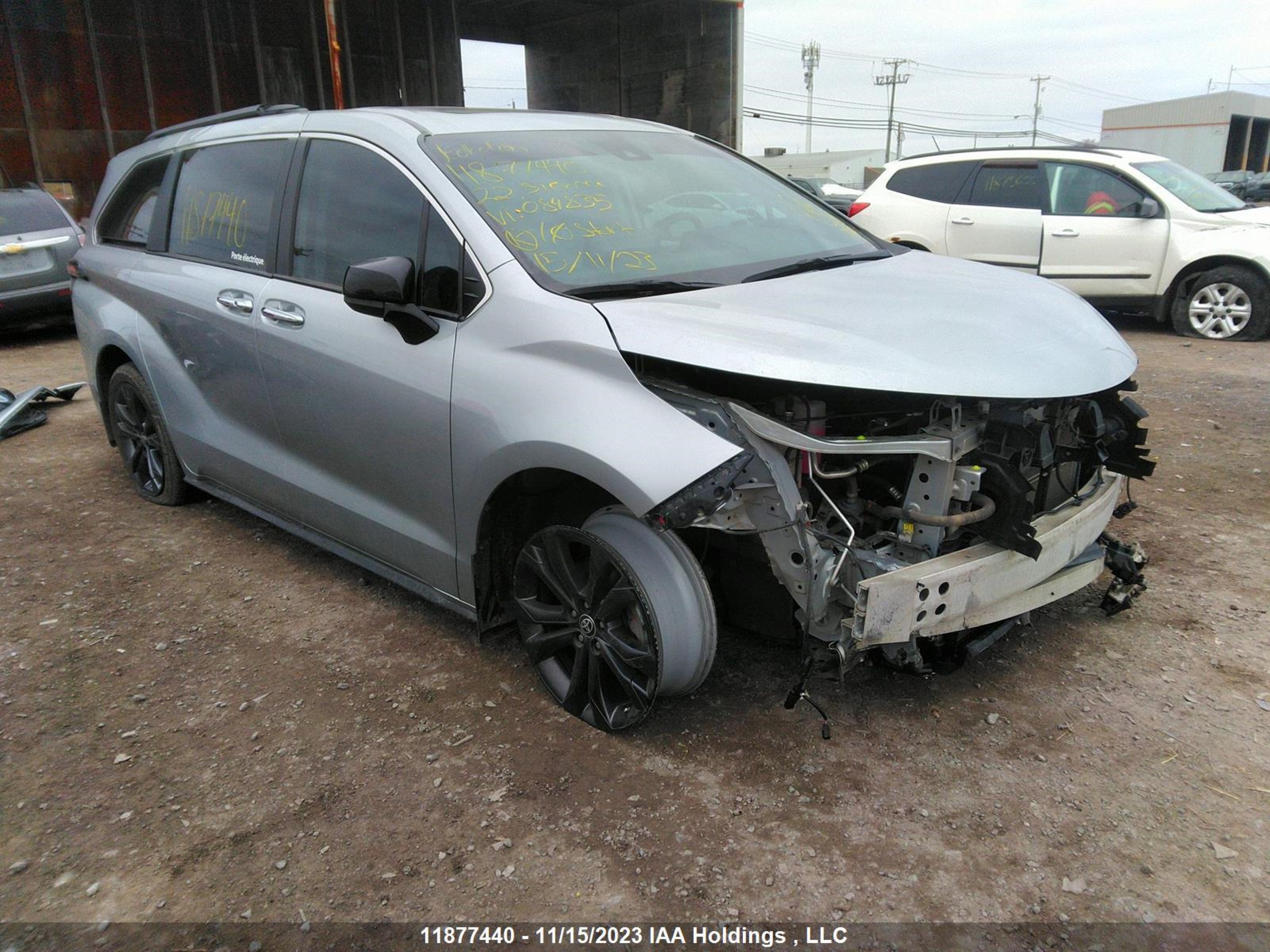 TOYOTA SIENNA 2022 5tdgrkec8ns084835