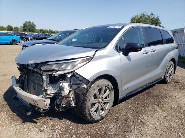 TOYOTA SIENNA LE 2021 5tdgskfc3ms027329