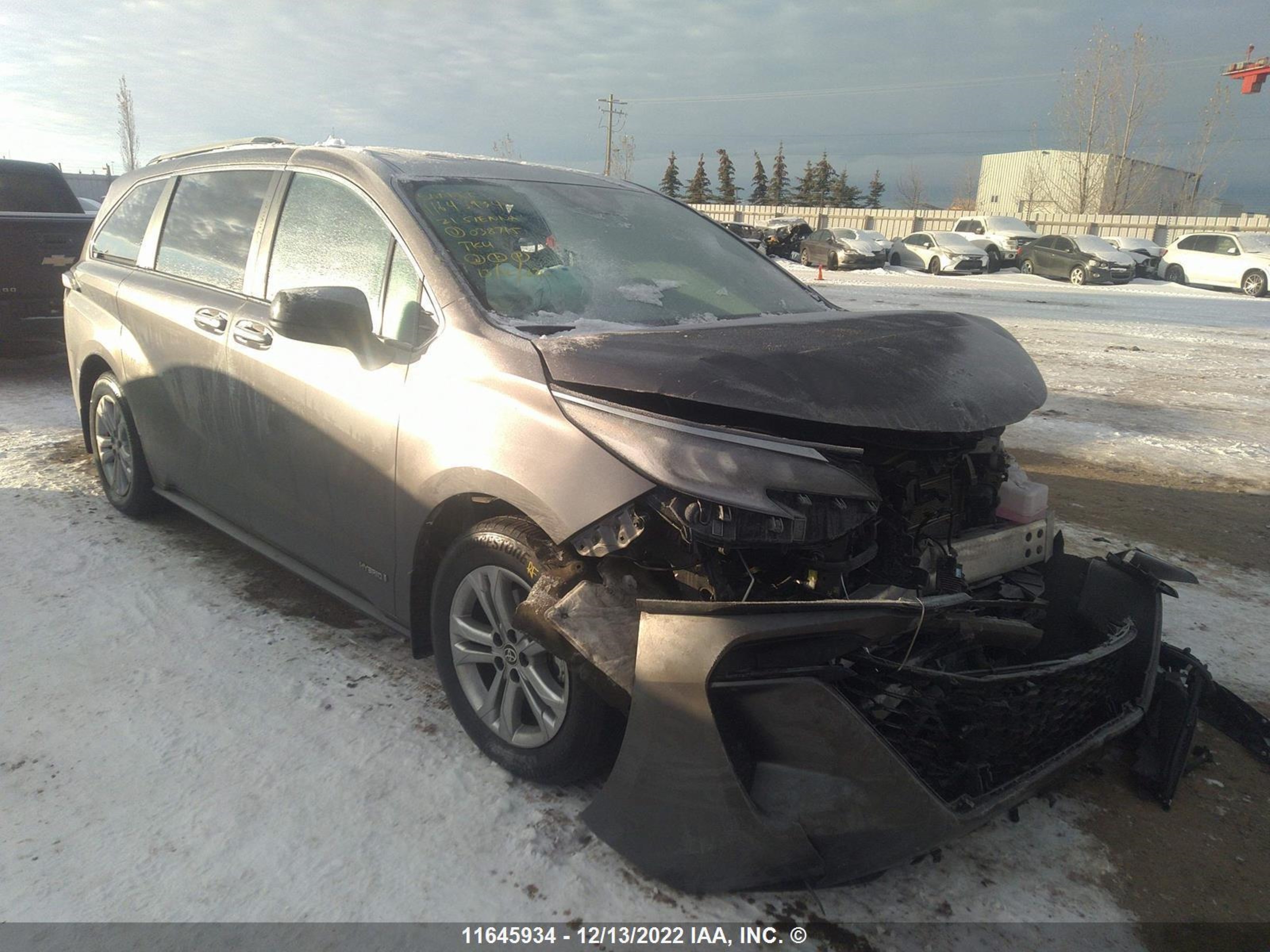 TOYOTA SIENNA 2021 5tdgskfc8ms038715