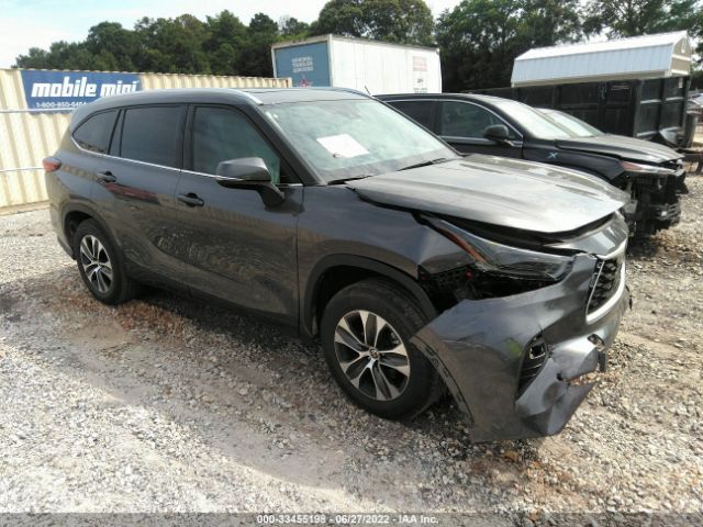 TOYOTA HIGHLANDER 2021 5tdgzrah0ms052759