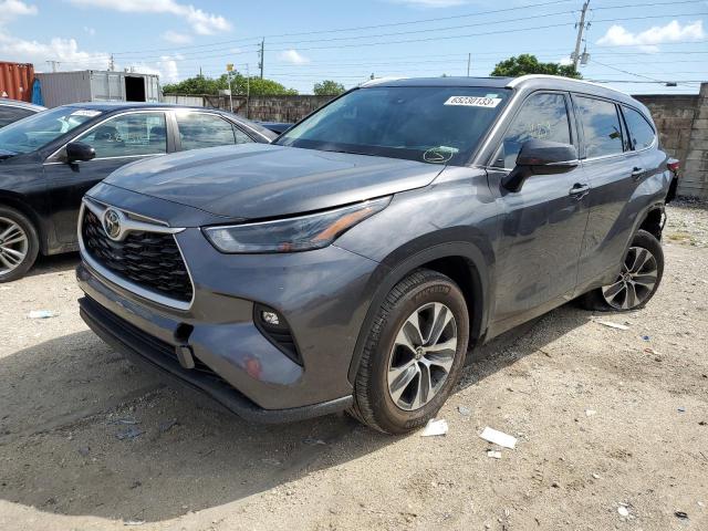 TOYOTA HIGHLANDER 2022 5tdgzrah0ns122343