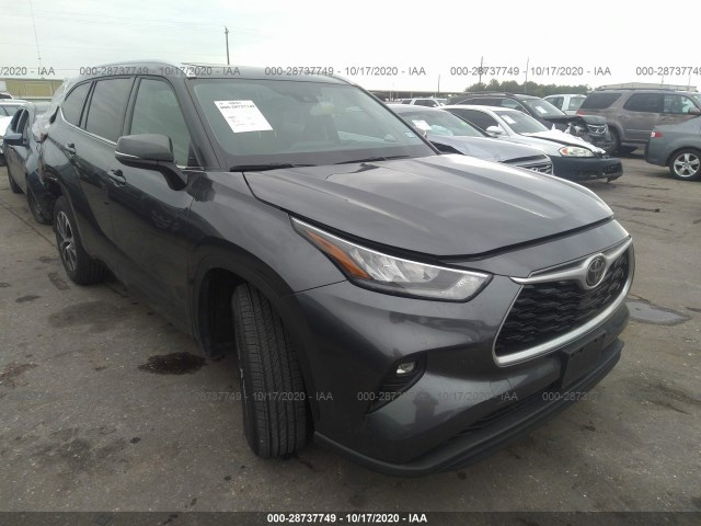 TOYOTA HIGHLANDER 2020 5tdgzrah1ls012446