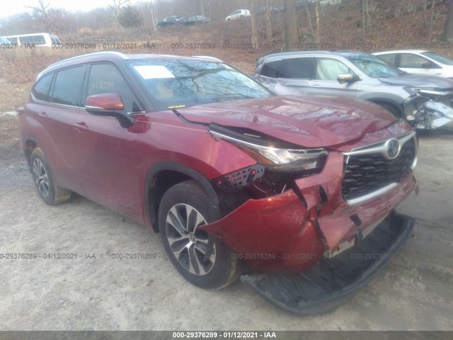 TOYOTA HIGHLANDER 2020 5tdgzrah1ls506323