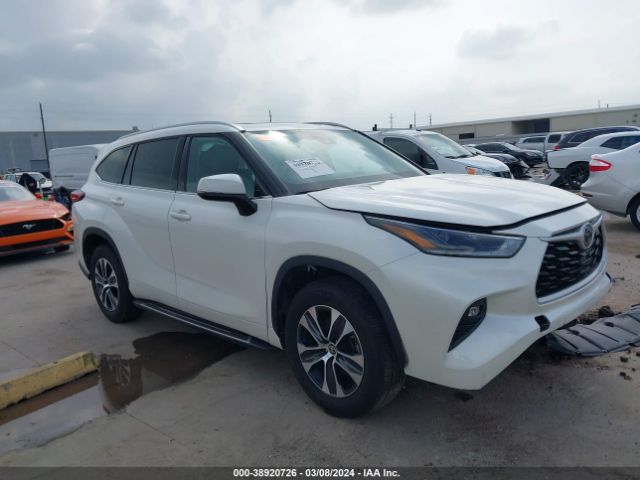 TOYOTA HIGHLANDER 2021 5tdgzrah2ms531443