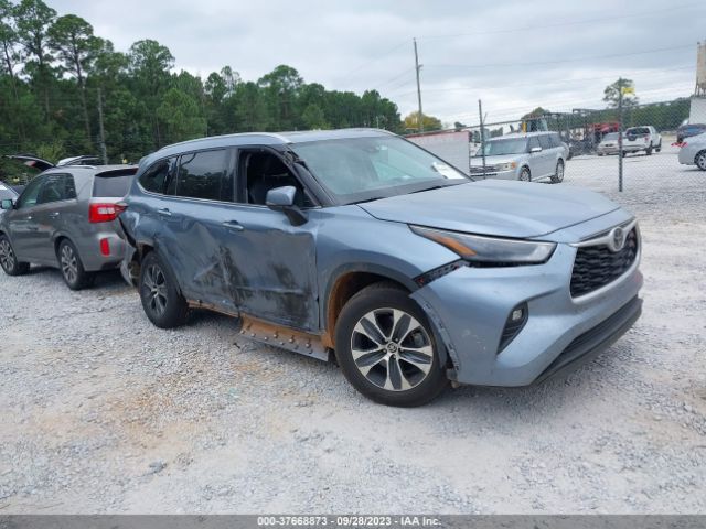 TOYOTA HIGHLANDER 2022 5tdgzrah2ns093329