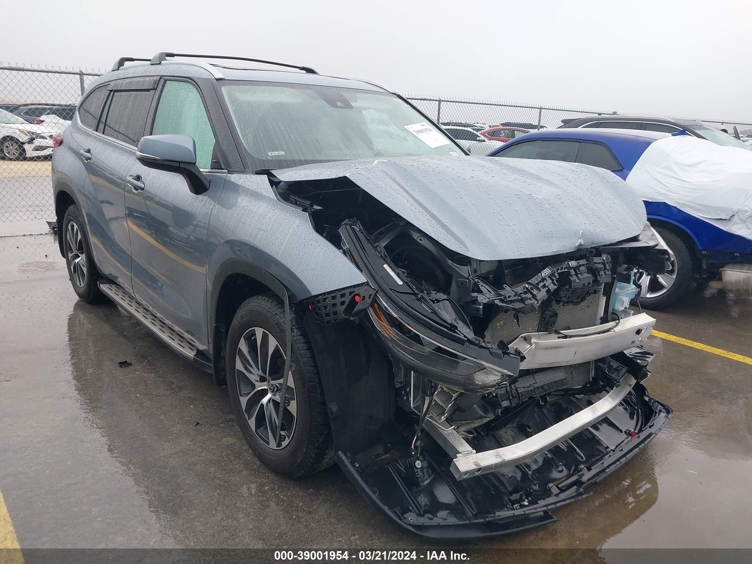 TOYOTA HIGHLANDER 2021 5tdgzrah3ms066042