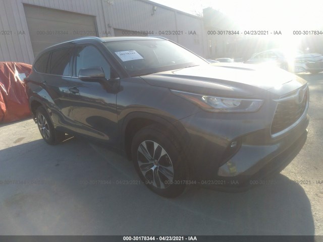 TOYOTA HIGHLANDER 2020 5tdgzrah4ls006205