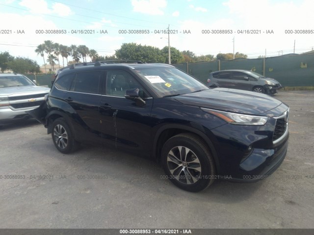 TOYOTA HIGHLANDER 2020 5tdgzrah5ls002583