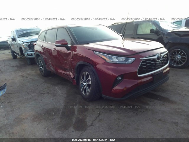 TOYOTA HIGHLANDER 2020 5tdgzrah5ls021005