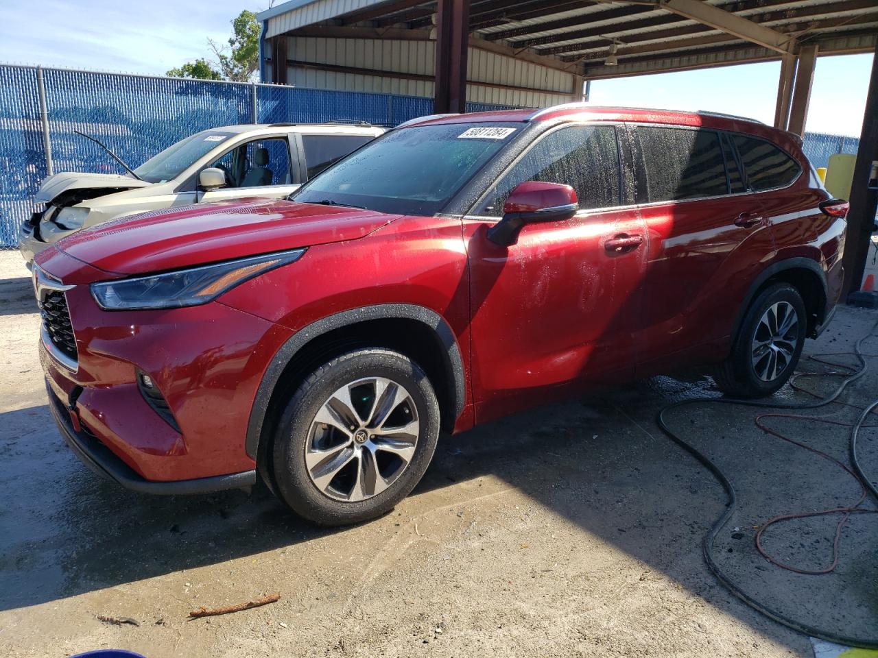 TOYOTA HIGHLANDER 2021 5tdgzrah5ms038890