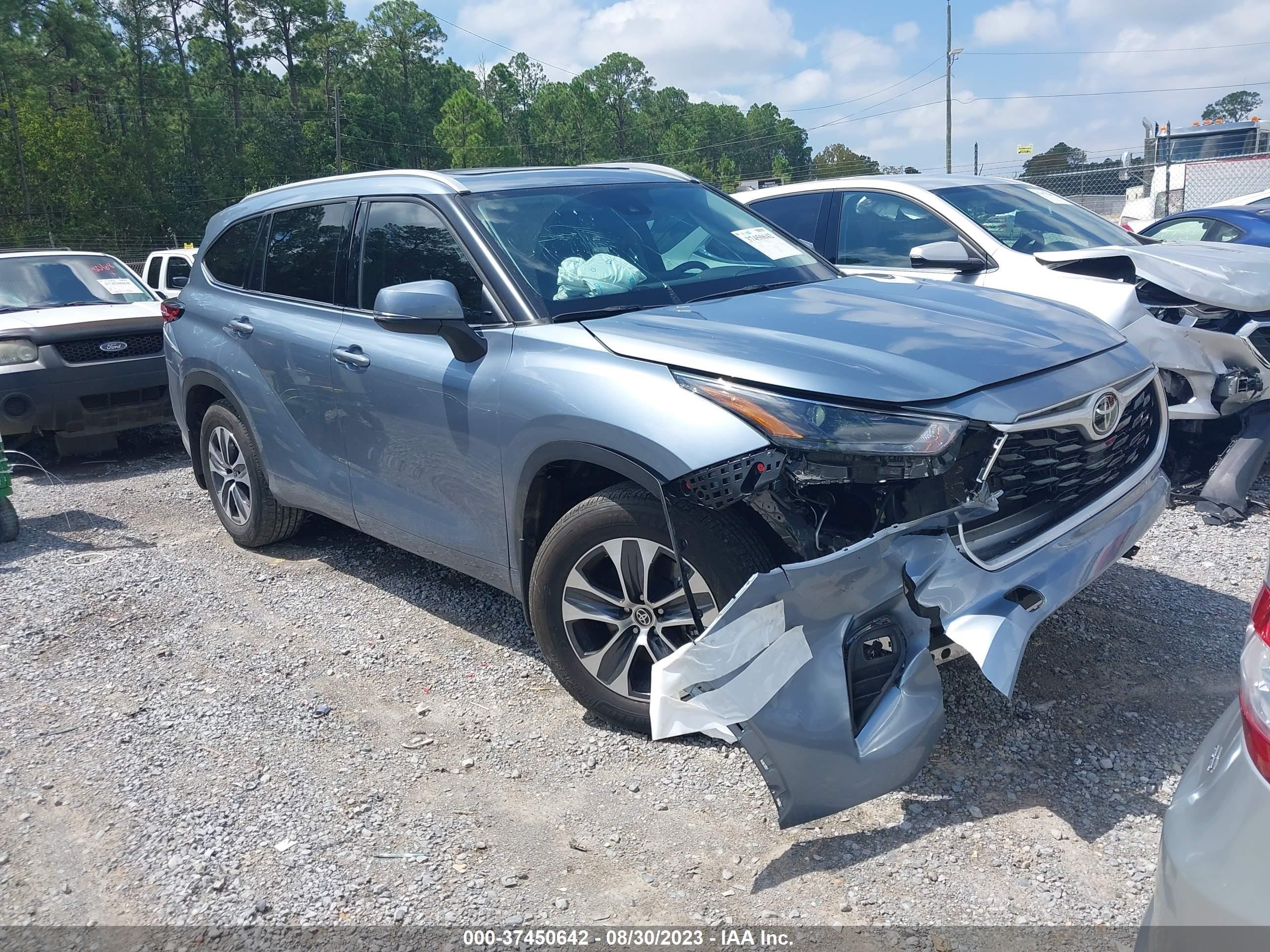 TOYOTA HIGHLANDER 2022 5tdgzrah5ns091543