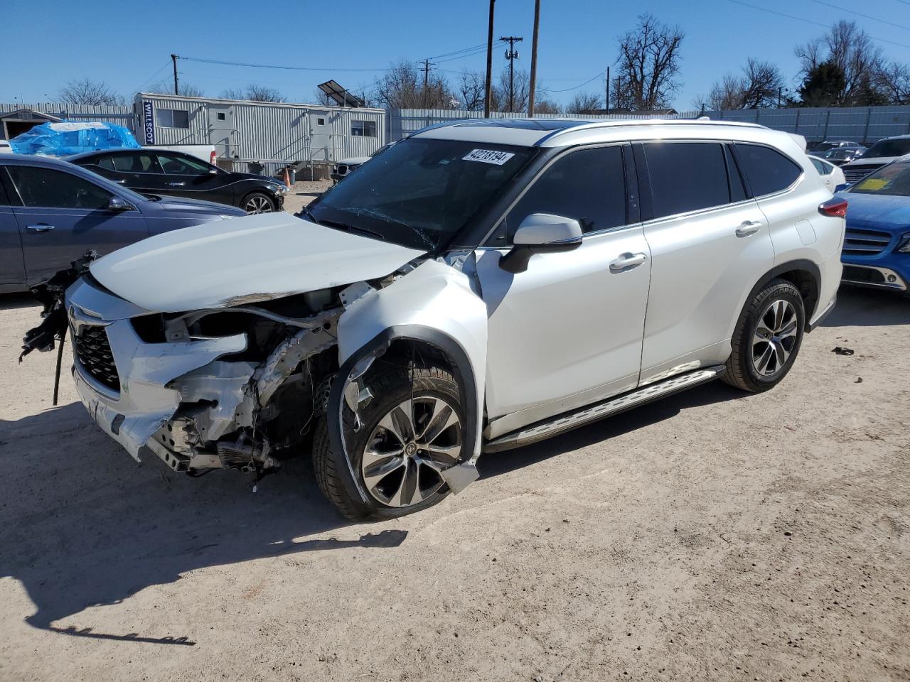 TOYOTA HIGHLANDER 2021 5tdgzrah6ms068576