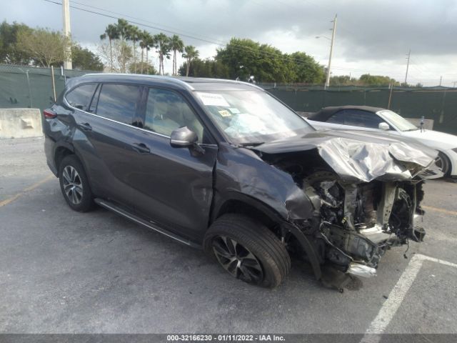 TOYOTA HIGHLANDER 2021 5tdgzrah6ms532157