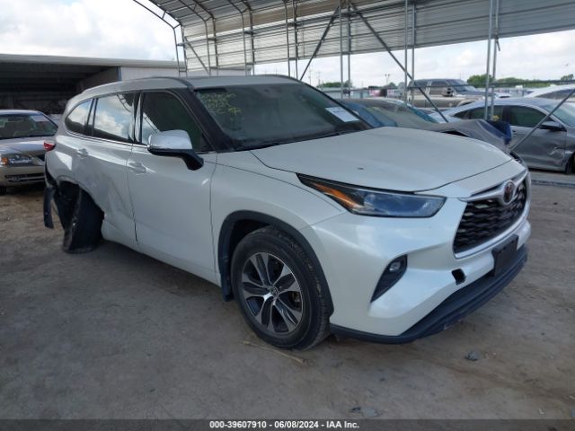 TOYOTA HIGHLANDER 2021 5tdgzrah8ms044148