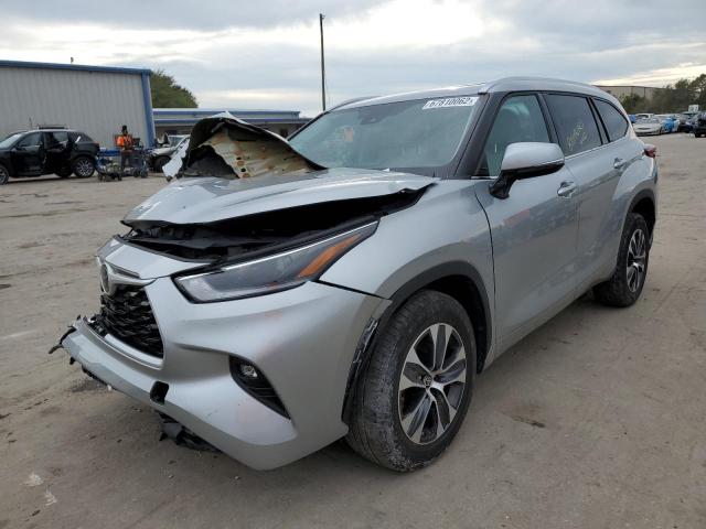 TOYOTA HIGHLANDER 2021 5tdgzrah8ms059443