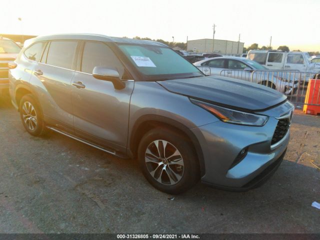 TOYOTA HIGHLANDER 2021 5tdgzrah8ms059698