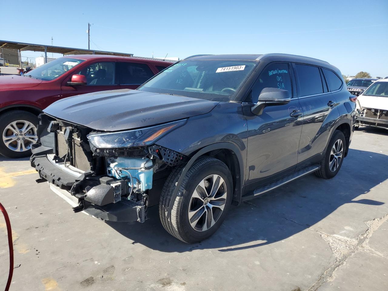 TOYOTA HIGHLANDER 2022 5tdgzrah8ns109808