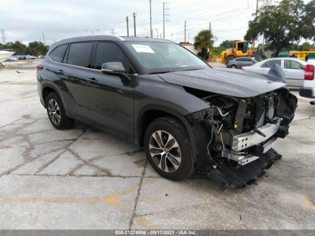 TOYOTA HIGHLANDER 2021 5tdgzrah9ms063078