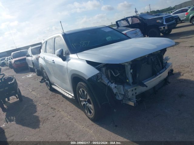 TOYOTA HIGHLANDER 2022 5tdgzrahxns120681