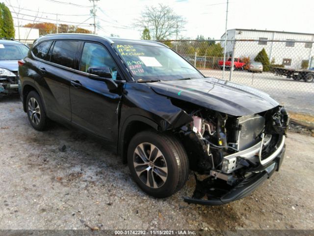 TOYOTA HIGHLANDER 2021 5tdgzrbh0ms555495