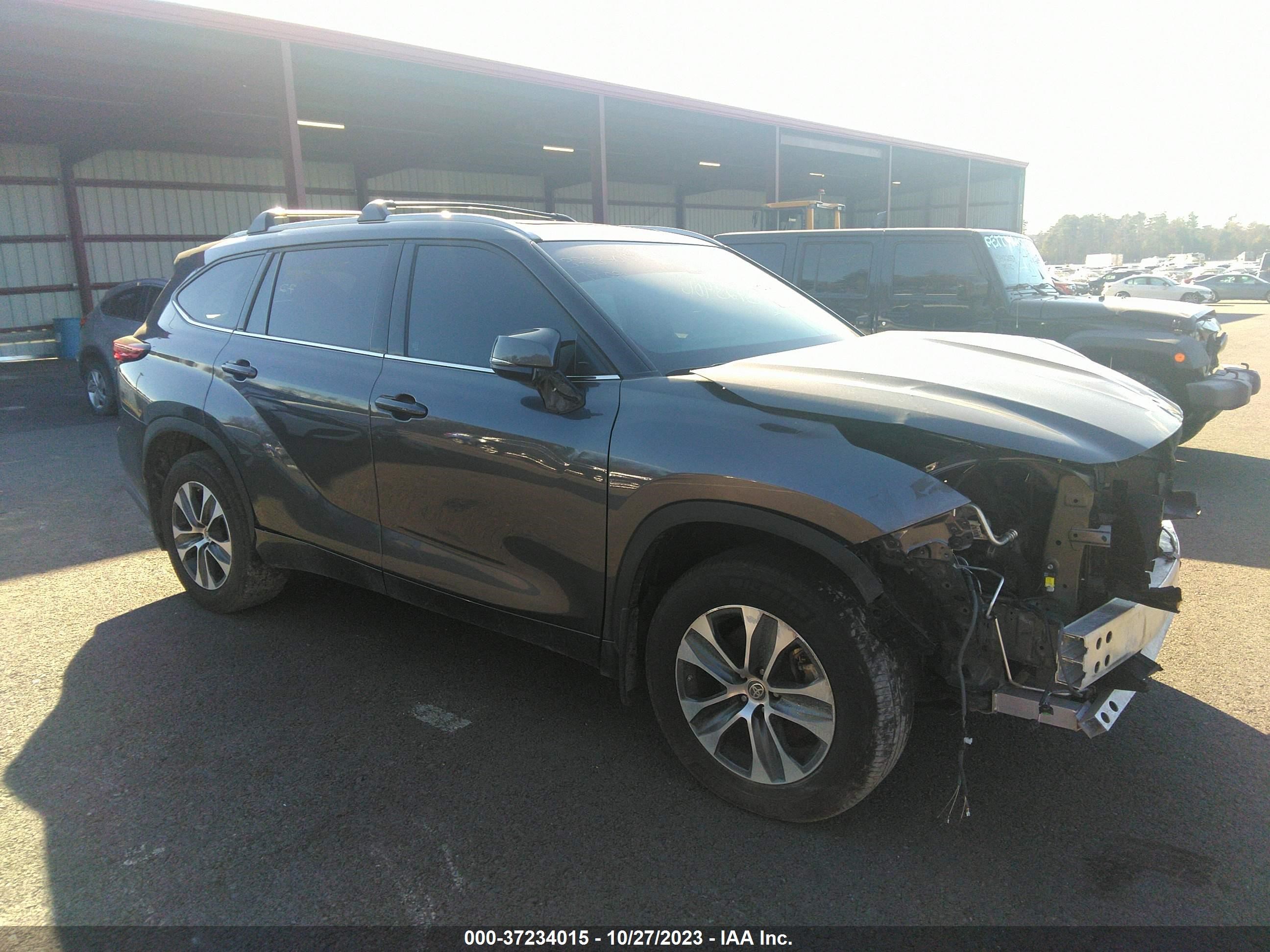 TOYOTA HIGHLANDER 2022 5tdgzrbh0ns221307