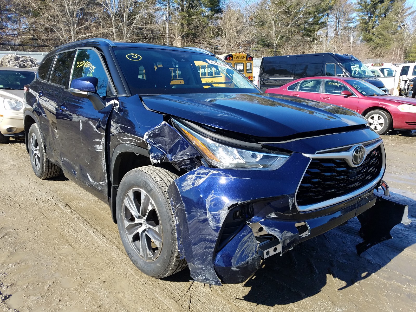 TOYOTA HIGHLANDER 2020 5tdgzrbh1ls017645