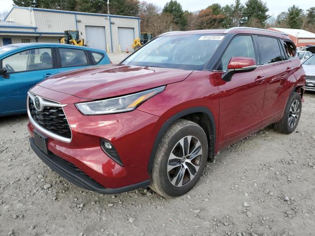 TOYOTA HIGHLANDER 2021 5tdgzrbh1ms150987