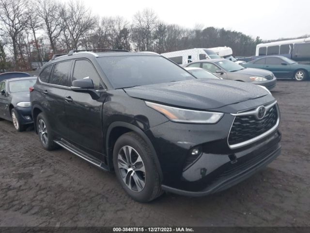 TOYOTA HIGHLANDER 2021 5tdgzrbh1ms157843