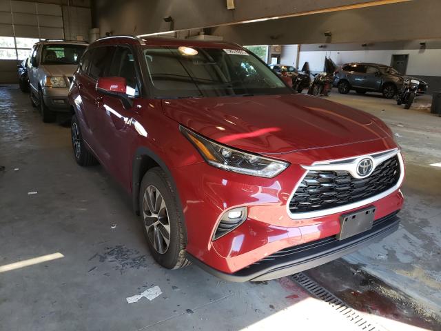 TOYOTA HIGHLANDER 2021 5tdgzrbh1ms543436