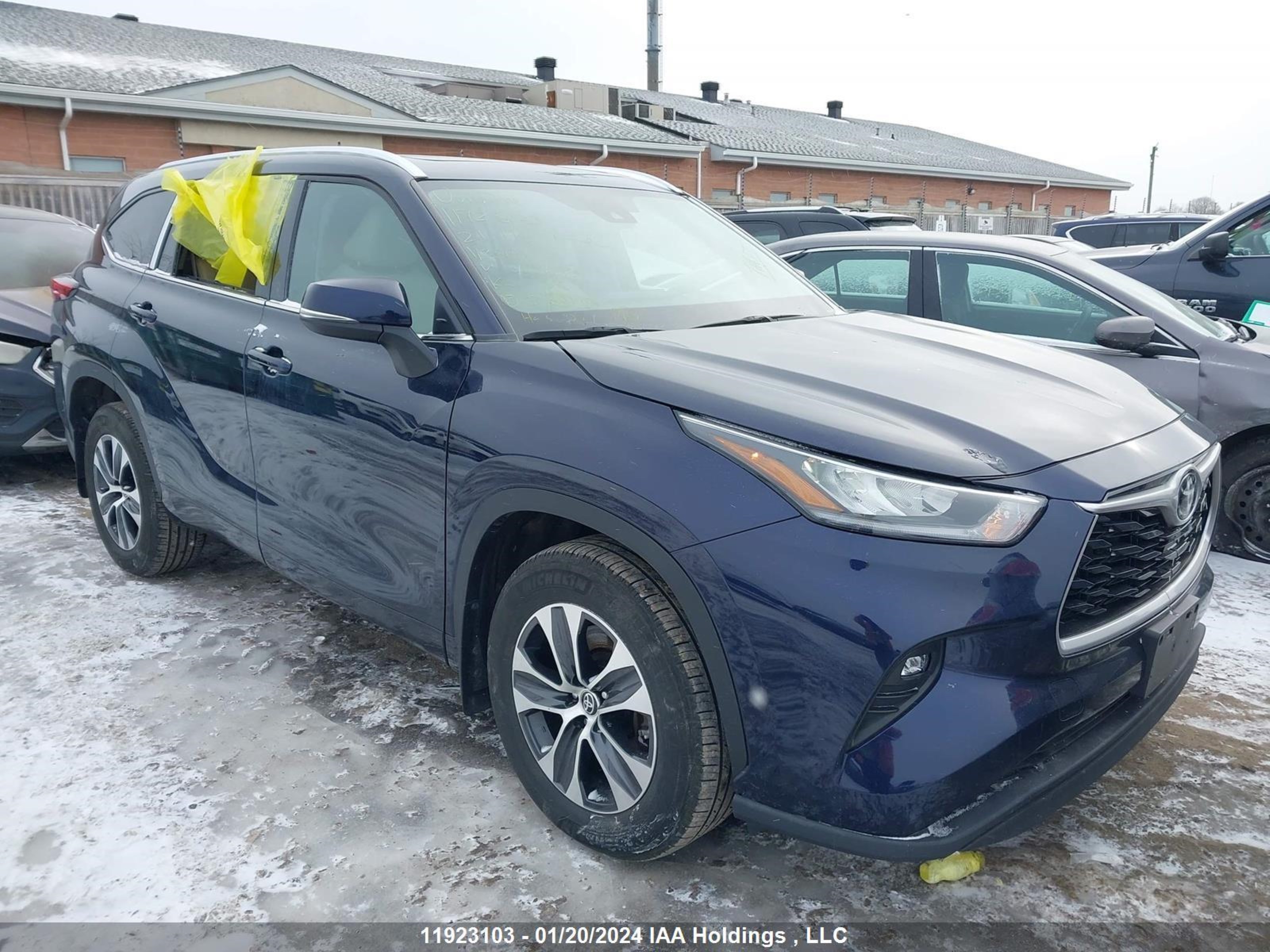 TOYOTA HIGHLANDER 2021 5tdgzrbh1ms555683