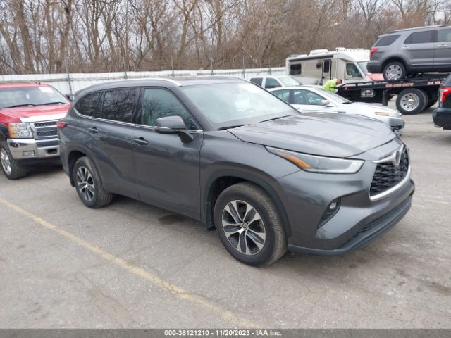 TOYOTA HIGHLANDER 2021 5tdgzrbh1ms558311