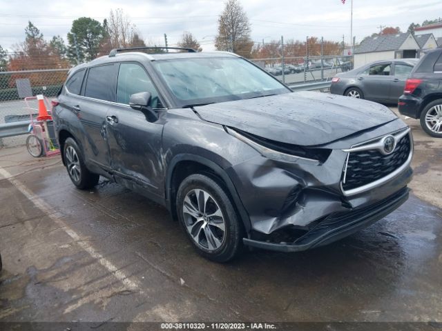 TOYOTA HIGHLANDER 2022 5tdgzrbh1ns587258