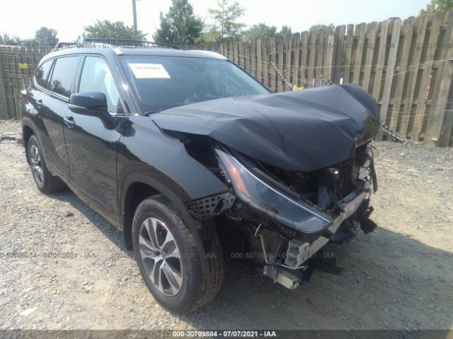 TOYOTA HIGHLANDER 2021 5tdgzrbh2ms061980