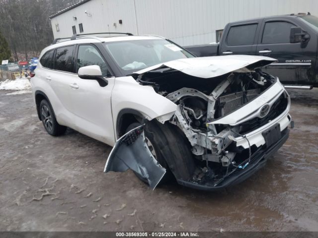 TOYOTA HIGHLANDER 2021 5tdgzrbh2ms116749