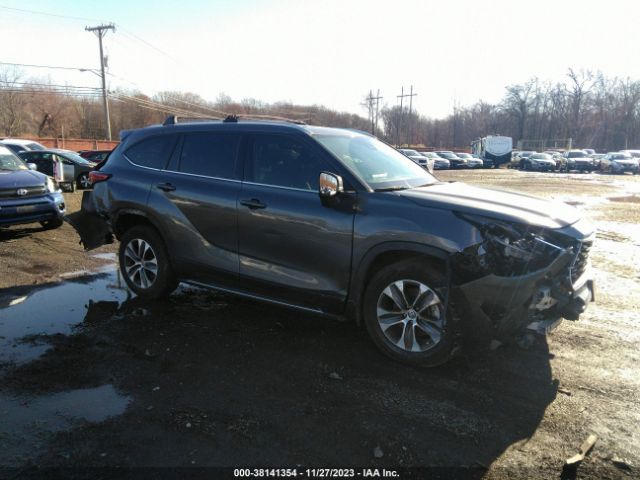 TOYOTA HIGHLANDER 2021 5tdgzrbh2ms528332