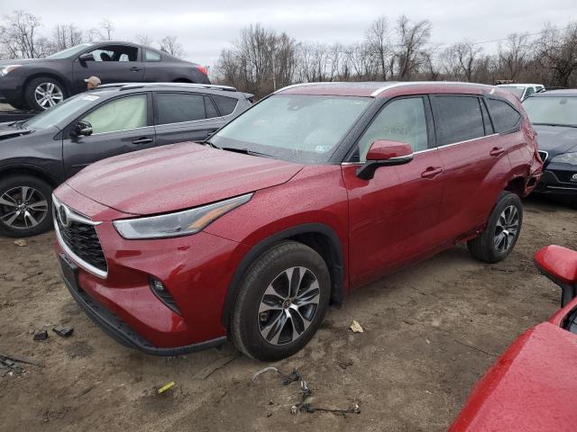 TOYOTA HIGHLANDER 2021 5tdgzrbh2ms535989