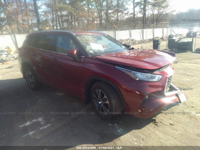 TOYOTA HIGHLANDER 2020 5tdgzrbh3ls509416