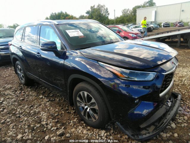 TOYOTA HIGHLANDER 2021 5tdgzrbh3ms532633