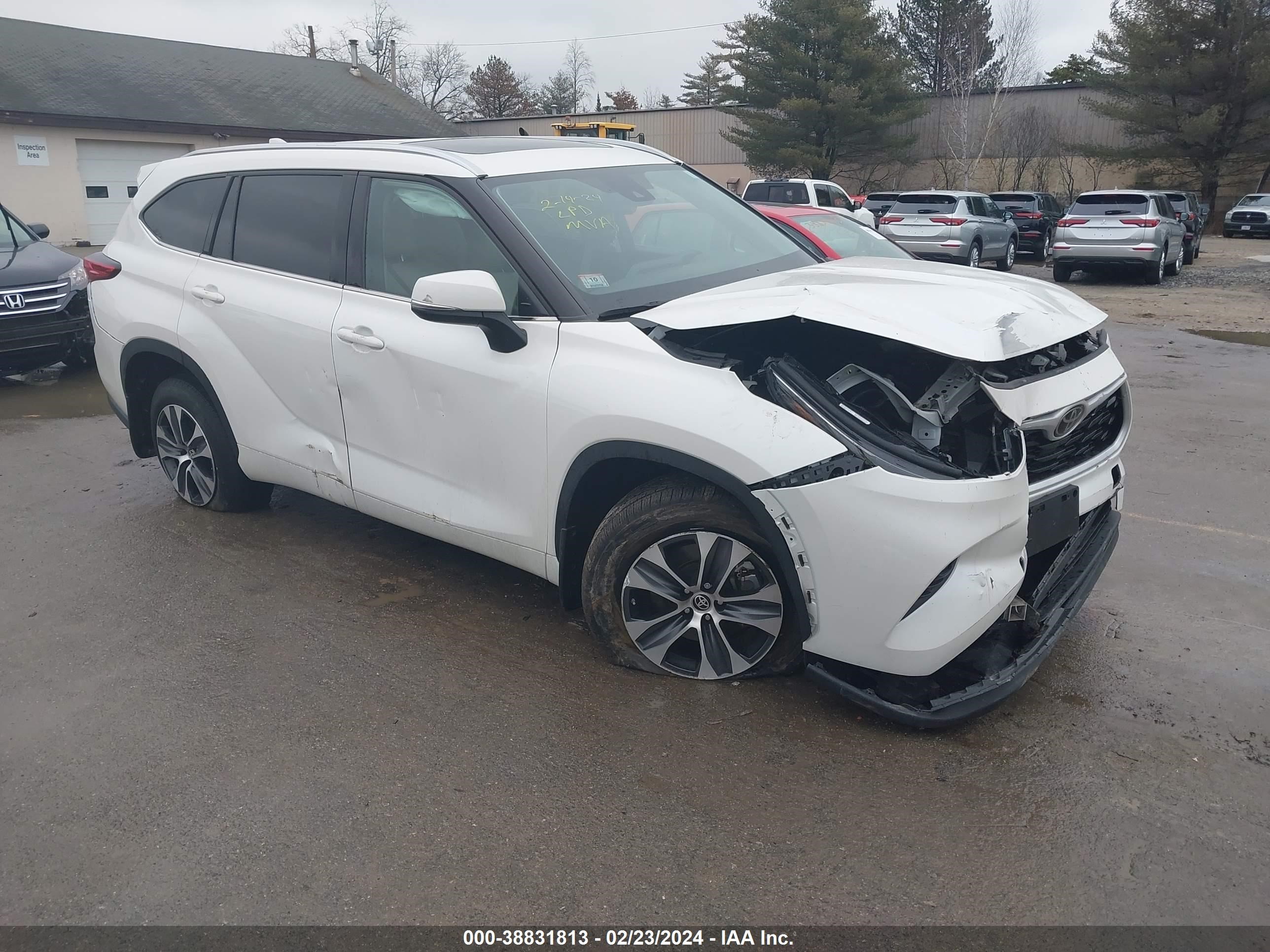 TOYOTA HIGHLANDER 2021 5tdgzrbh4ms087271