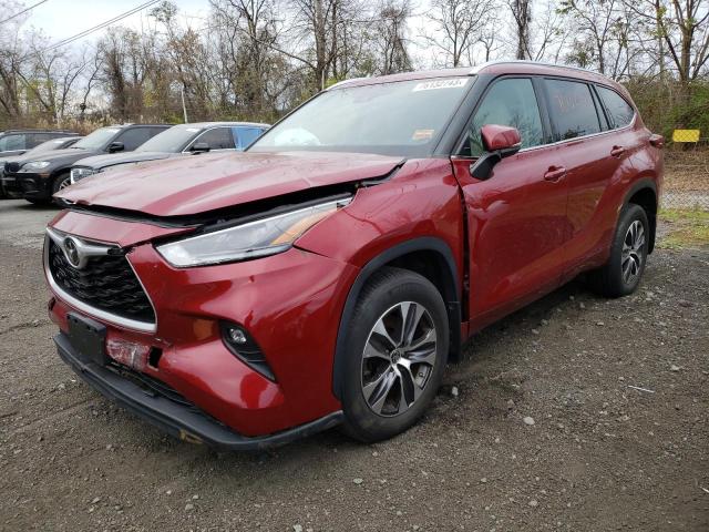 TOYOTA HIGHLANDER 2021 5tdgzrbh4ms093927