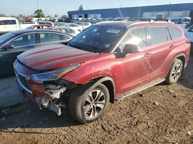 TOYOTA HIGHLANDER 2021 5tdgzrbh4ms107101