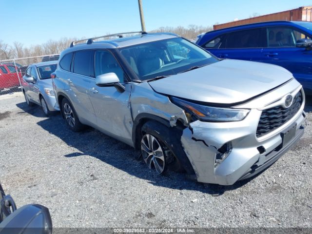 TOYOTA HIGHLANDER 2021 5tdgzrbh4ms112699