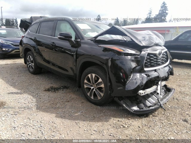 TOYOTA HIGHLANDER 2021 5tdgzrbh5ms083343