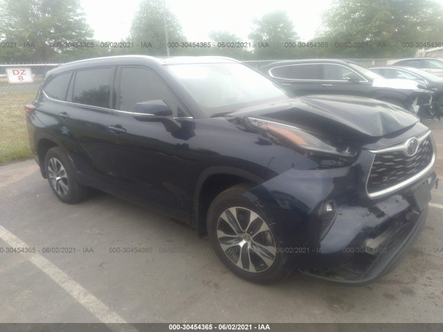 TOYOTA HIGHLANDER 2021 5tdgzrbh7ms069170