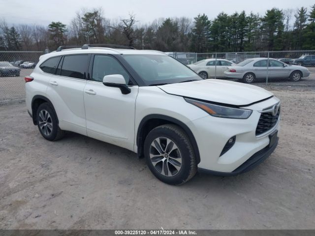 TOYOTA HIGHLANDER 2021 5tdgzrbh7ms086728