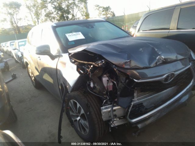 TOYOTA HIGHLANDER 2021 5tdgzrbh7ms101440