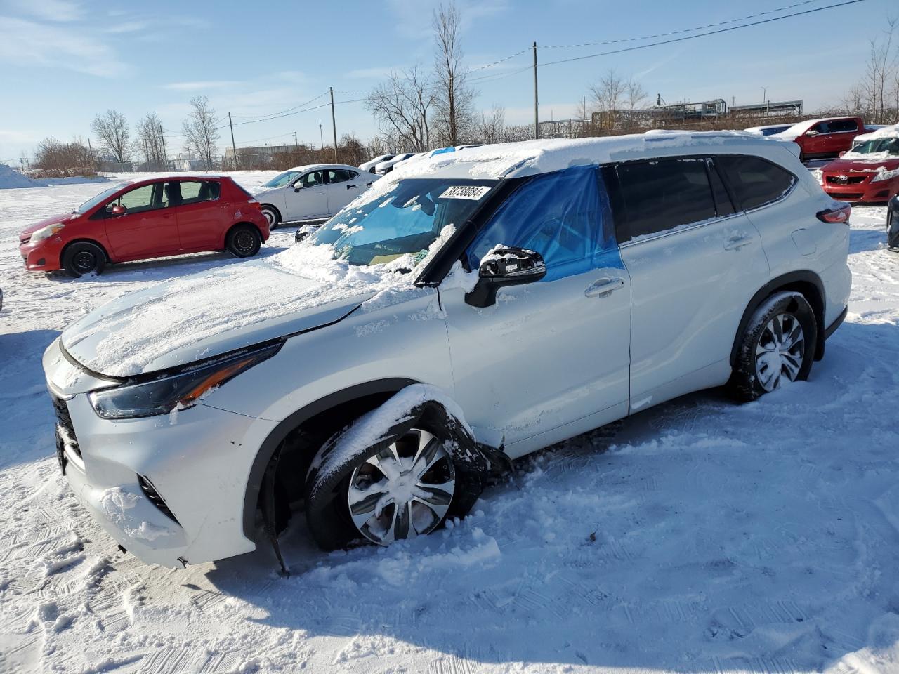 TOYOTA HIGHLANDER 2022 5tdgzrbh7ns560338