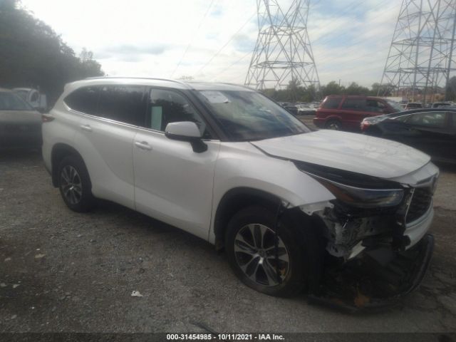 TOYOTA HIGHLANDER 2021 5tdgzrbh8ms084499