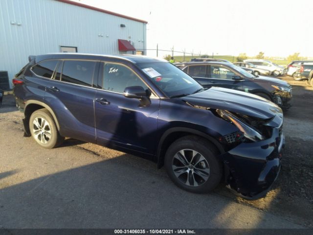 TOYOTA HIGHLANDER 2021 5tdgzrbh8ms116254